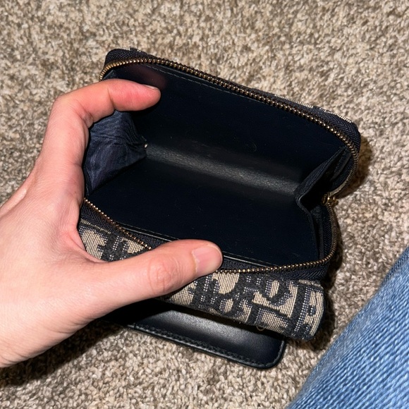 Dior saddle compact zipped wallet - Picture 1 of 6